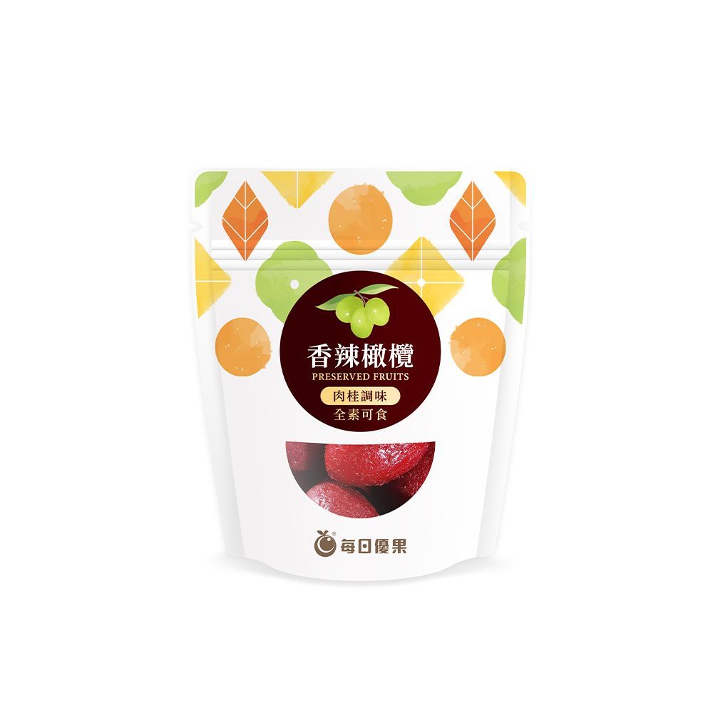 香辣橄欖70G口袋蜜餞 每日優果