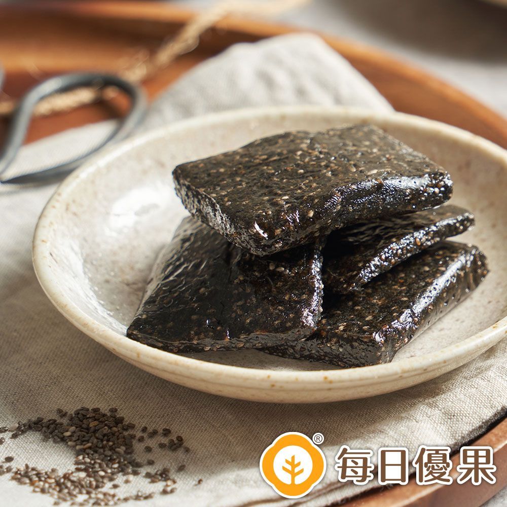 奇亞籽黑芝麻糕250G 每日優果