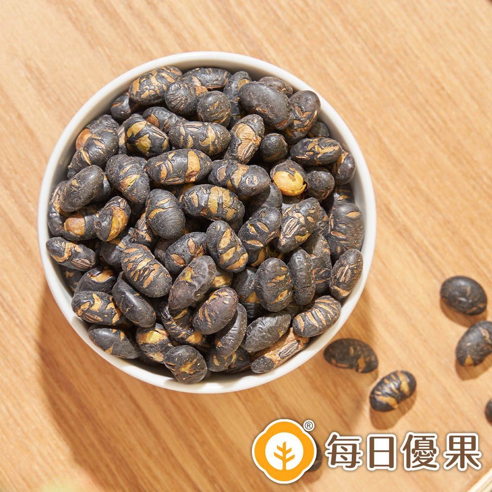 岩燒黑豆500G大包裝 每日優果