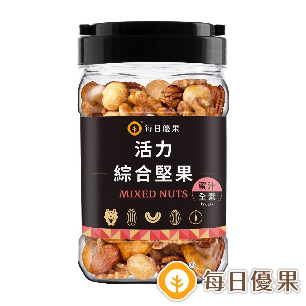 罐裝蜜汁綜合堅果290G 每日優果