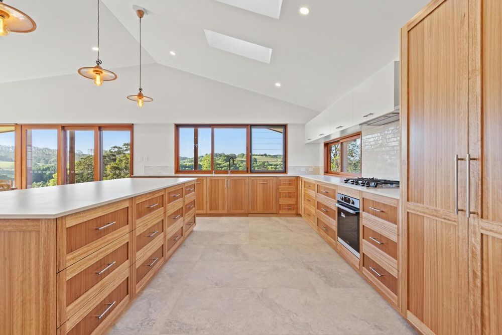 A Wooden Kitchen Cabinets In Lismore
