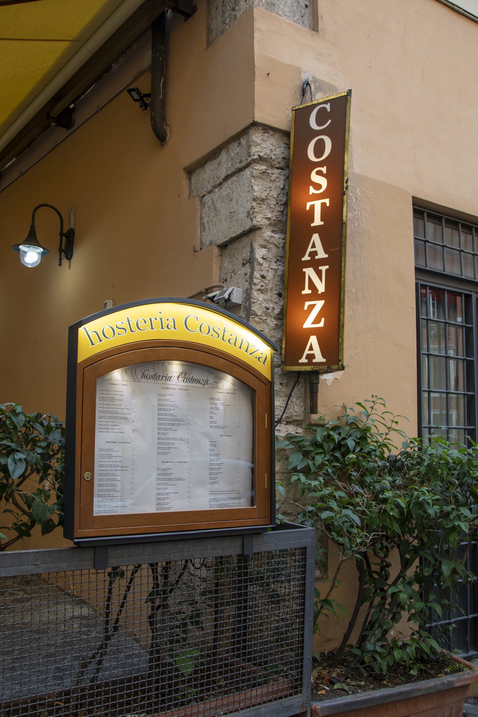 hosteria costanza storia