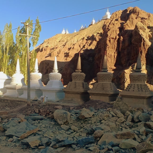 Stupa & monastery Restoration