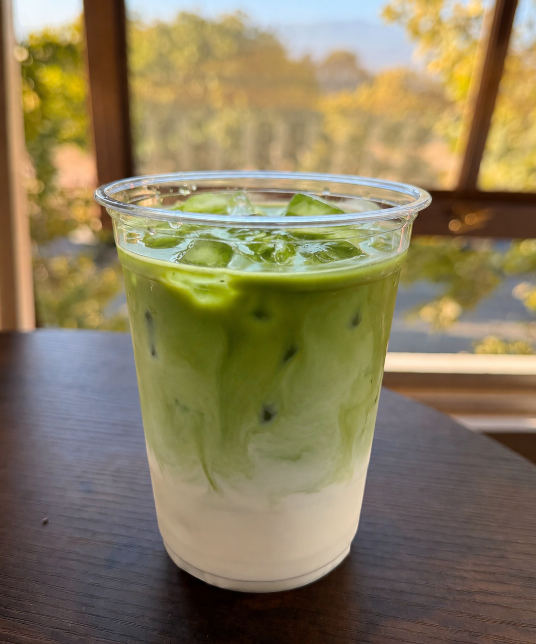 Ice Coconut Matcha Latte - $7.75