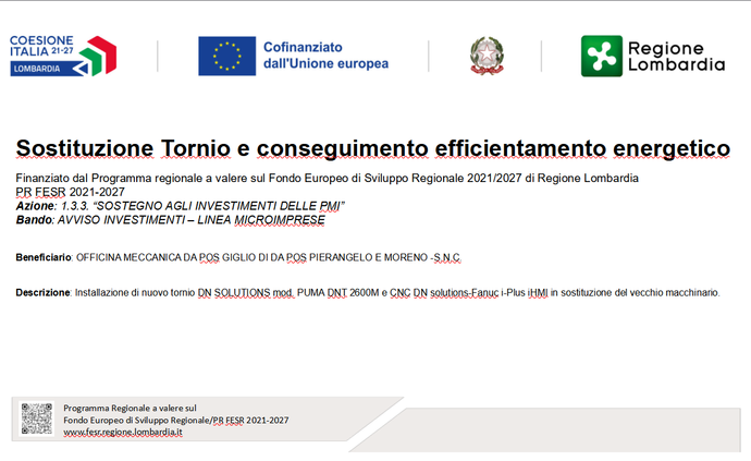 Pagina web del governo italiano sulle sostituzioni per l'efficienza energetica, con loghi UE e regionali e titolo in italiano.