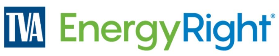 TVA EnergyRight logo in blue and green on a white background