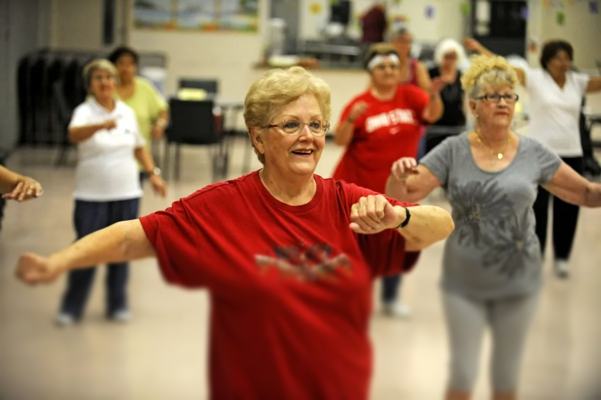 Picture of Older Adult Dancing