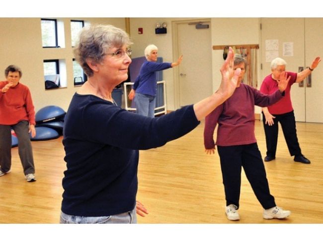 Picture of Someone Doing Tai Chi