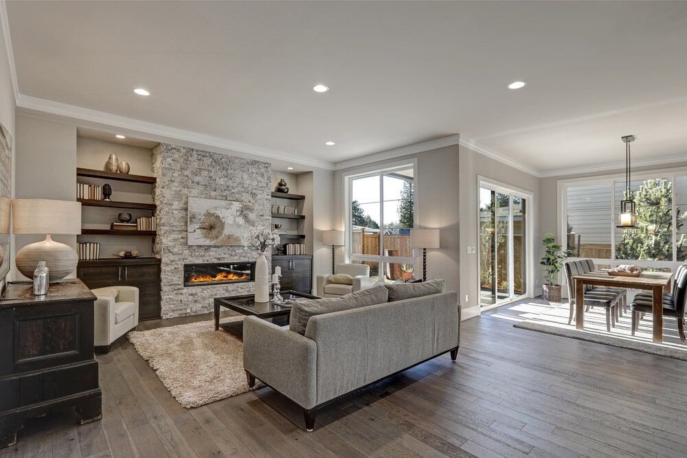 Living Room — Build Homes in Lakes Creek, QLD	