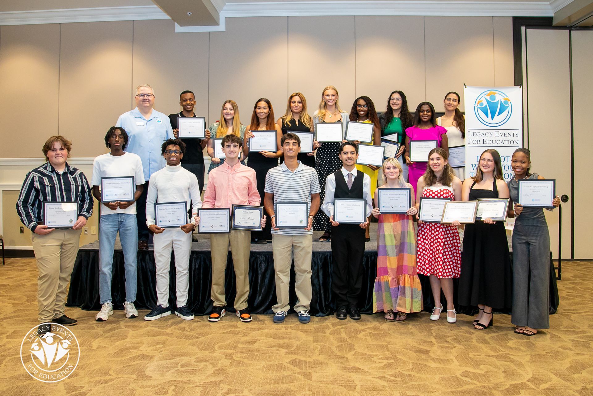 Legacy and Teacher Nominated Scholarship recipients - Legacy Events for Education