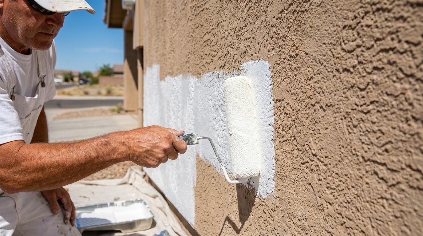 100% acrylic latex, the standard for Central Valley stucco