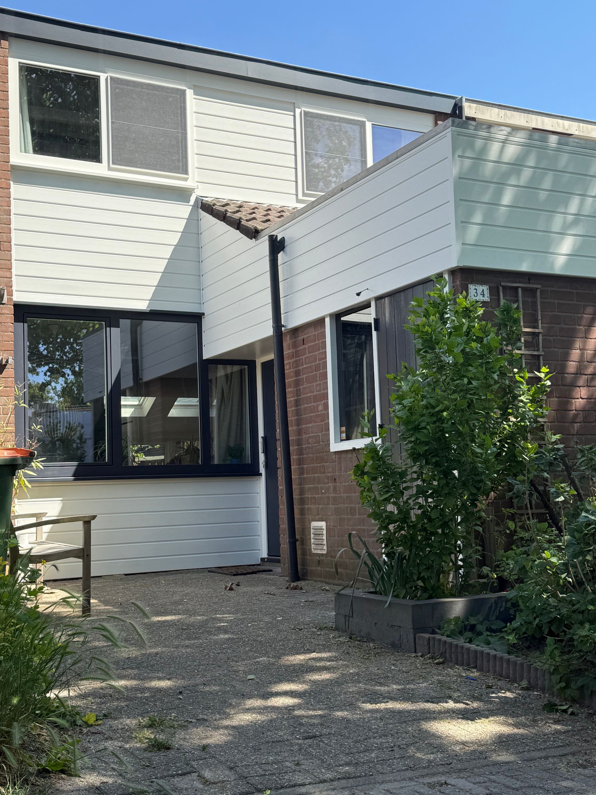 Keralit gevelpanelen in moderne woningbouw