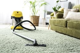 Vacuum Cleaner On Soft Carpet