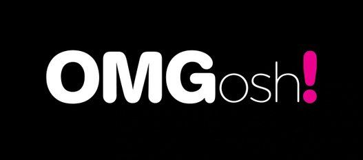 A black background with the word omgosh on it