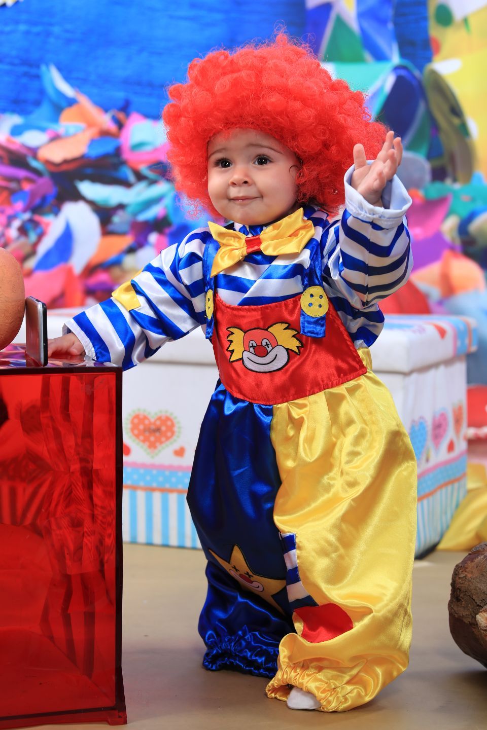 foto bambino pagliaccio