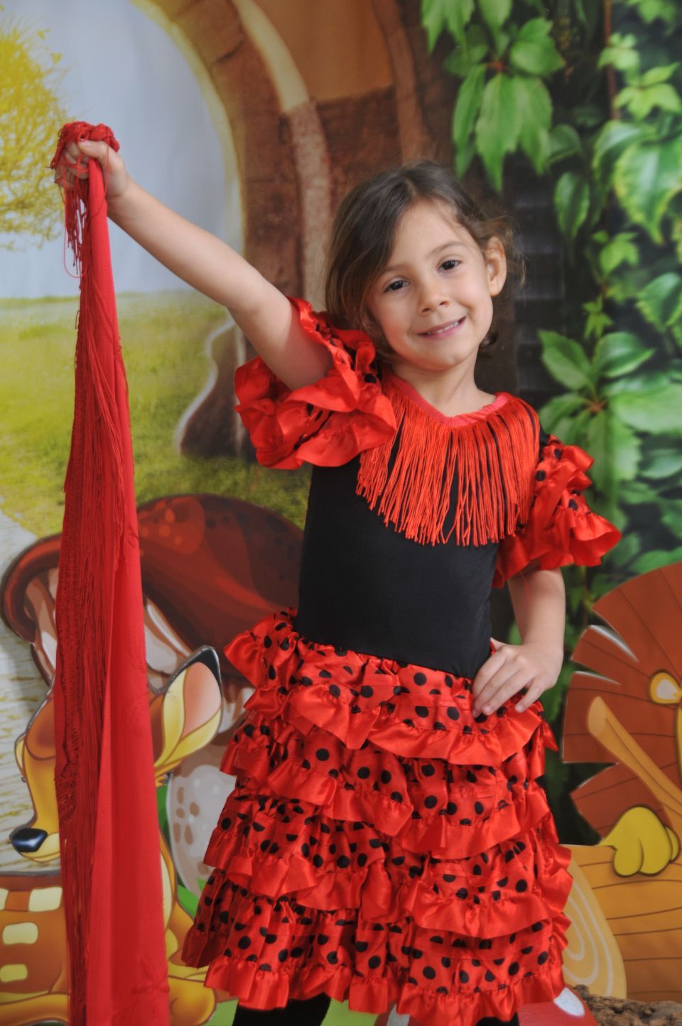 foto bambina vestita da Carnevale