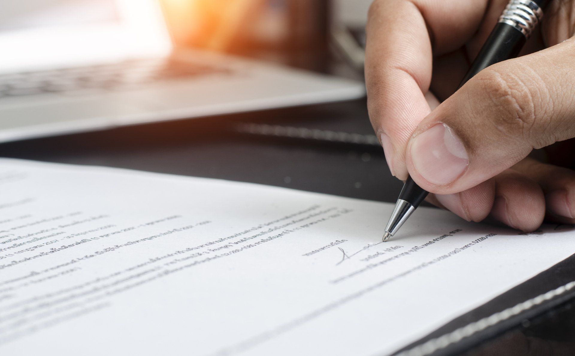 Signature Writing — Fort Myers, FL — Gordon H. Coffman Attorney at Law