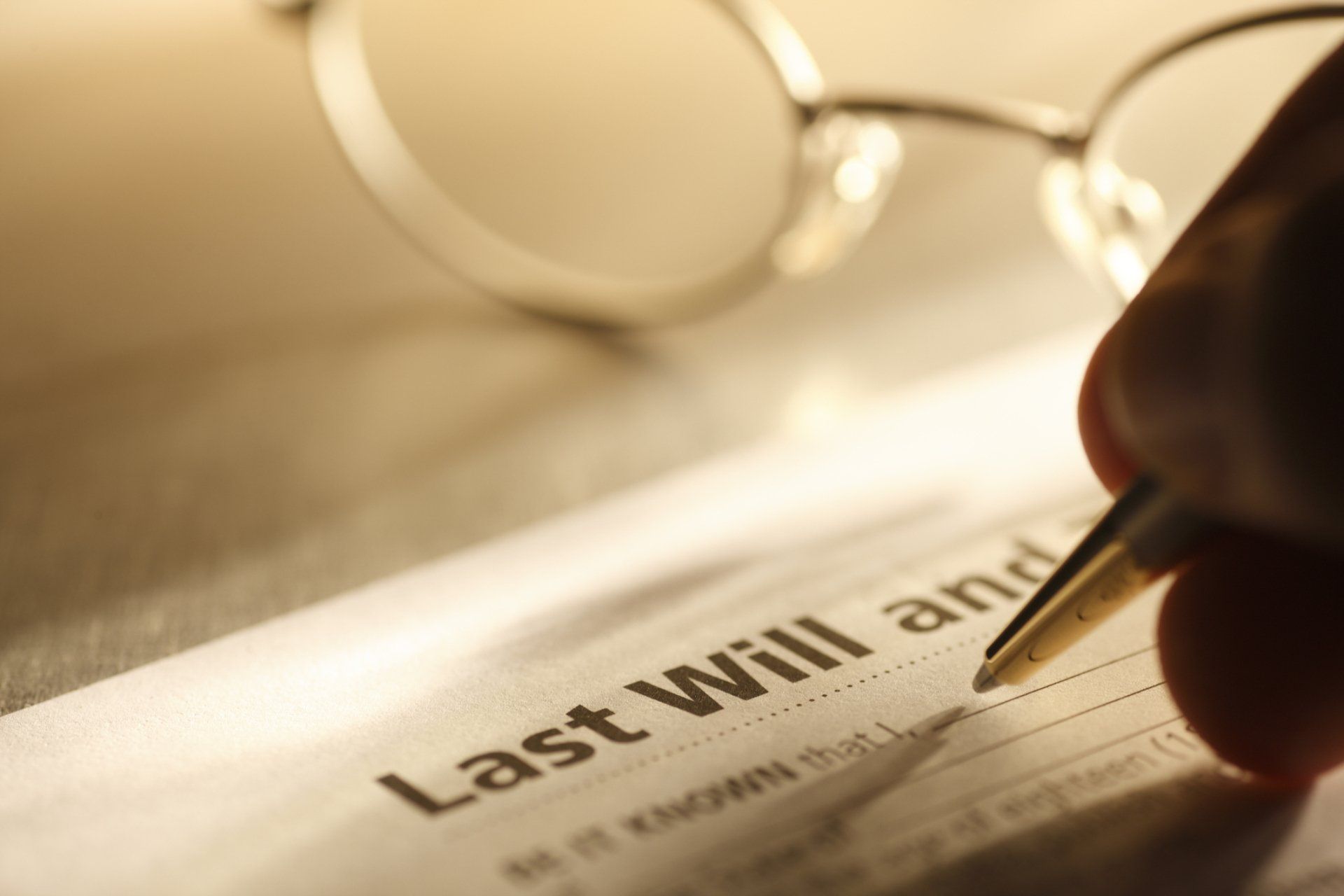 Last Will Paper — Fort Myers, FL — Gordon H. Coffman Attorney at Law