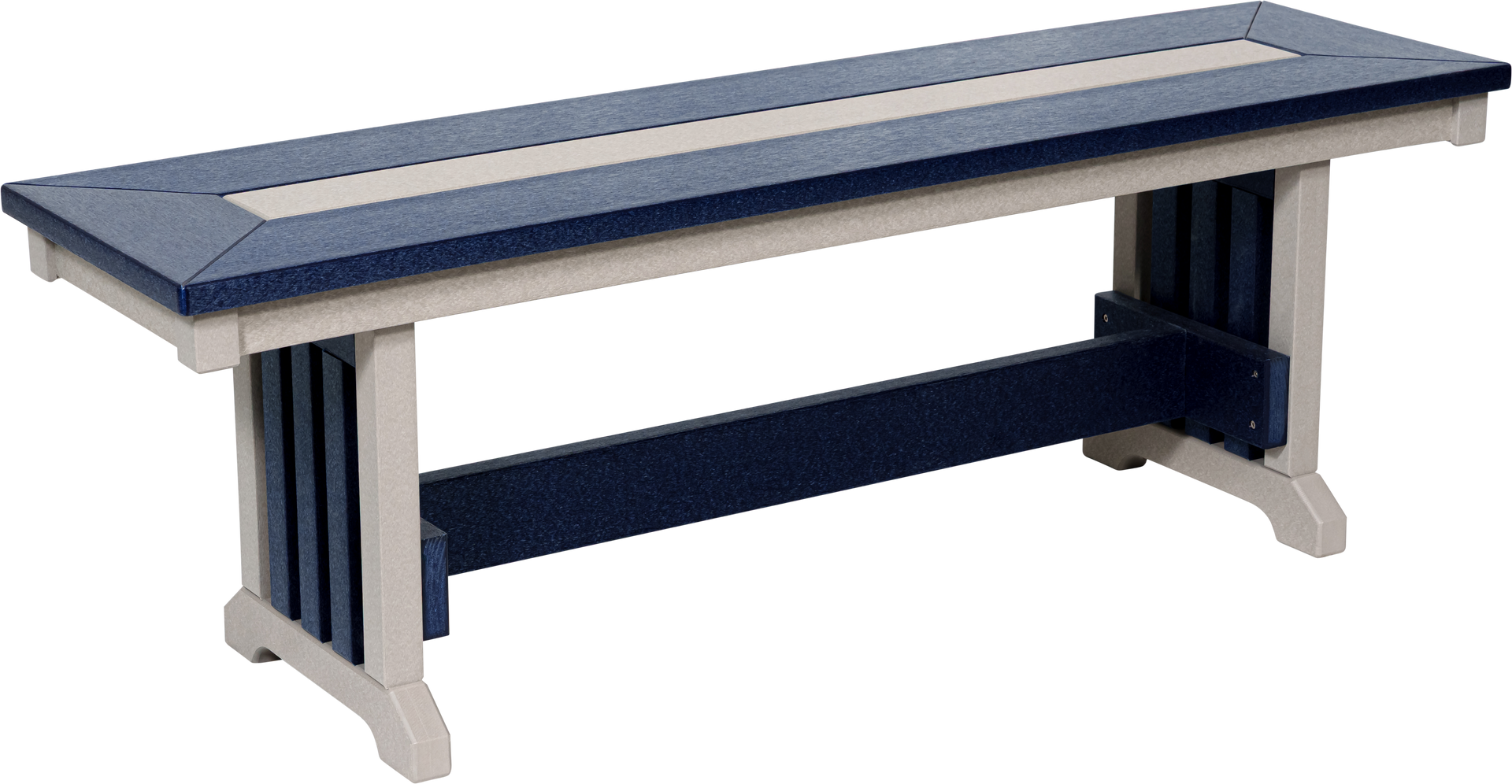 54" Mission Bench &ndash; Amish-Made Outdoor Dining Seat | Beaver Dam Outdoor