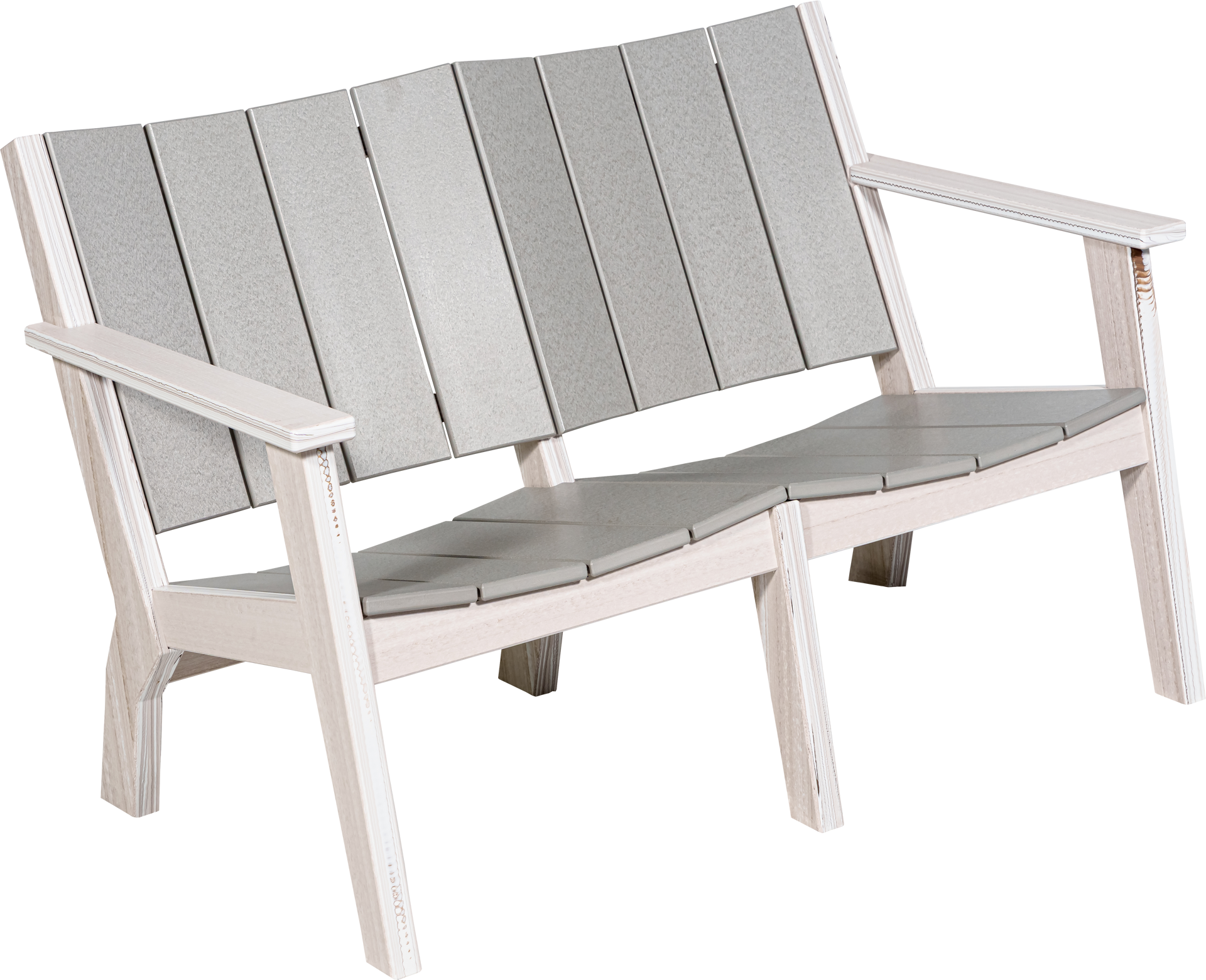 Island Love Seat &ndash; Amish-Made Outdoor Seating | Beaver Dam Outdoor
