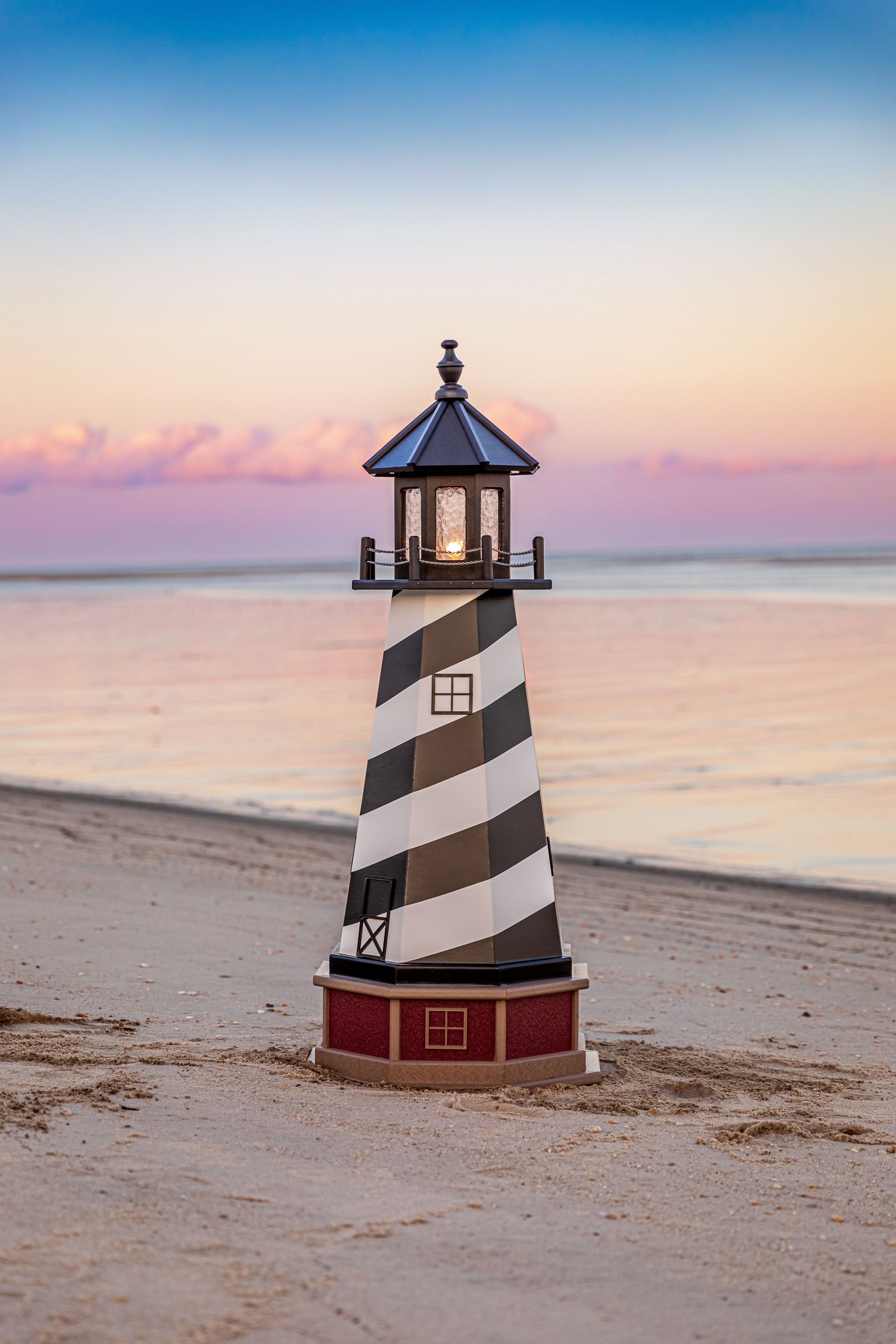 wood lighthouse