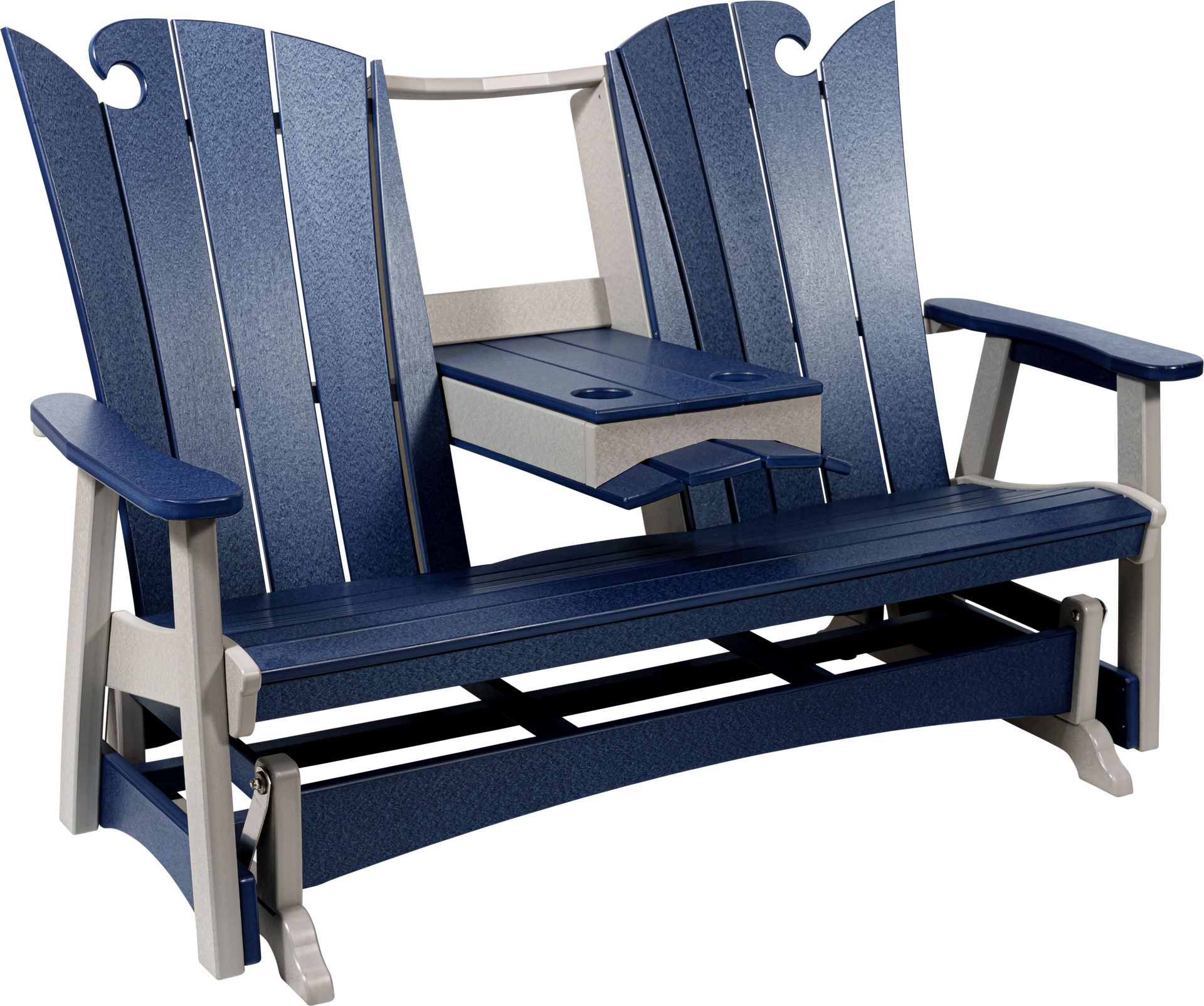 Oceanwavz Triple Glider with Console – Relax in Style Outdoors