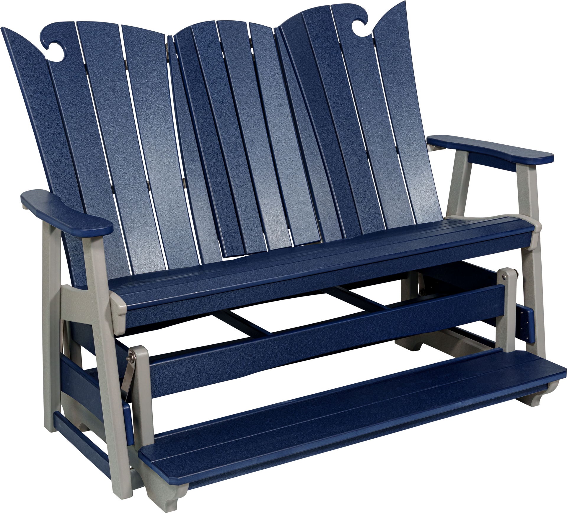 Oceanwavz Triple Counter Glider with Console – Elevated Outdoor Comfort