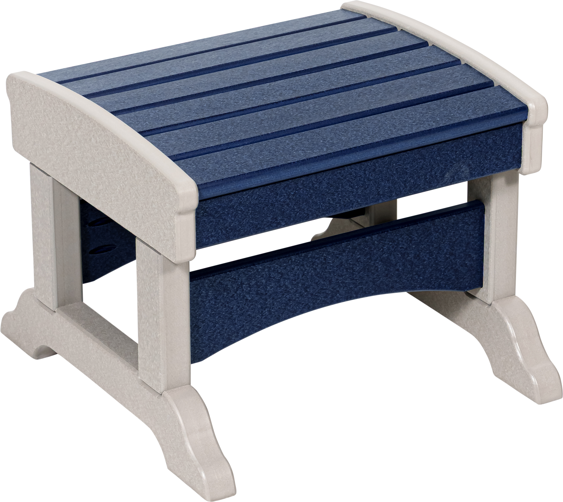 Amish-Made Stationary Ottoman &ndash; Durable Outdoor Seating | Beaver Dam Outdoor