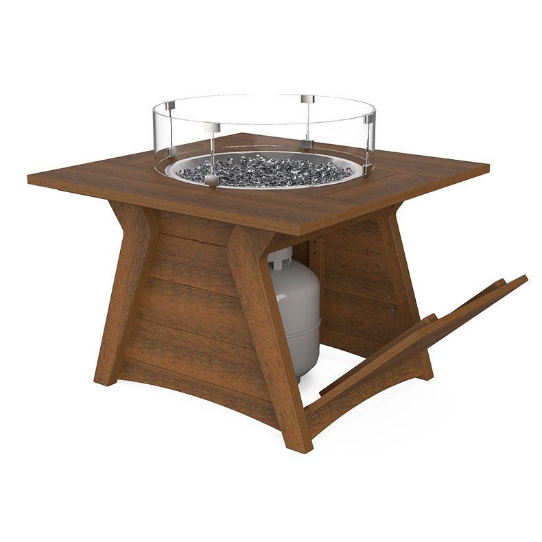Regency Fire Table &ndash; Amish-Made Outdoor Warmth | Beaver Dam Outdoor