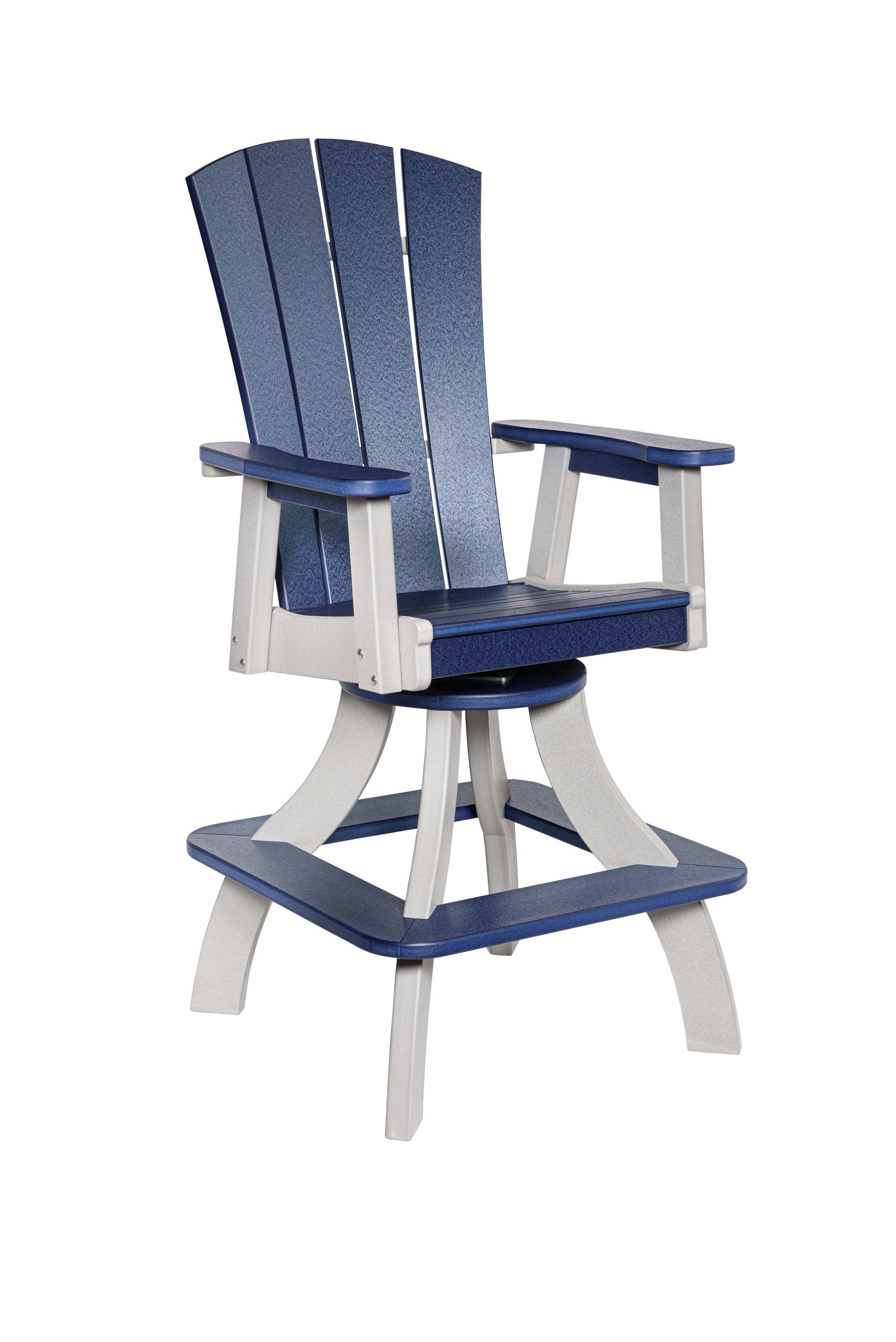 Serenity Bar Swivel Chair | Premium, Amish-Made Furniture