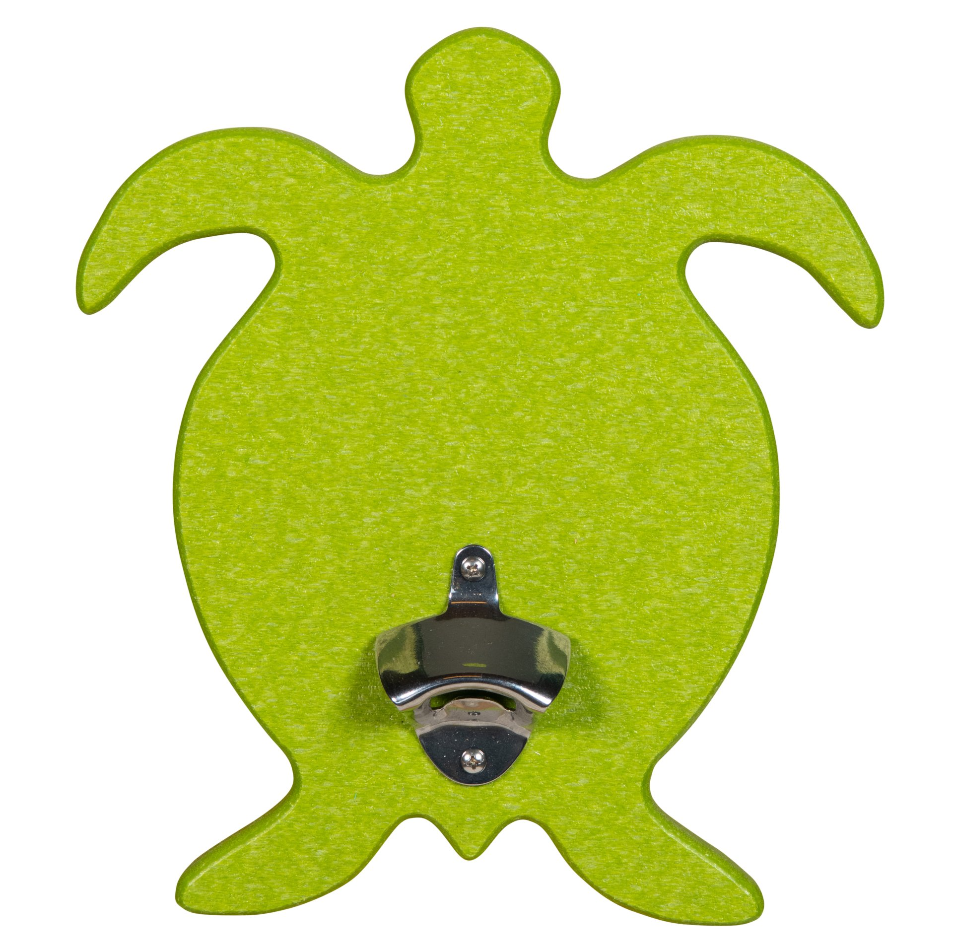 Wooden turtle bottle opener