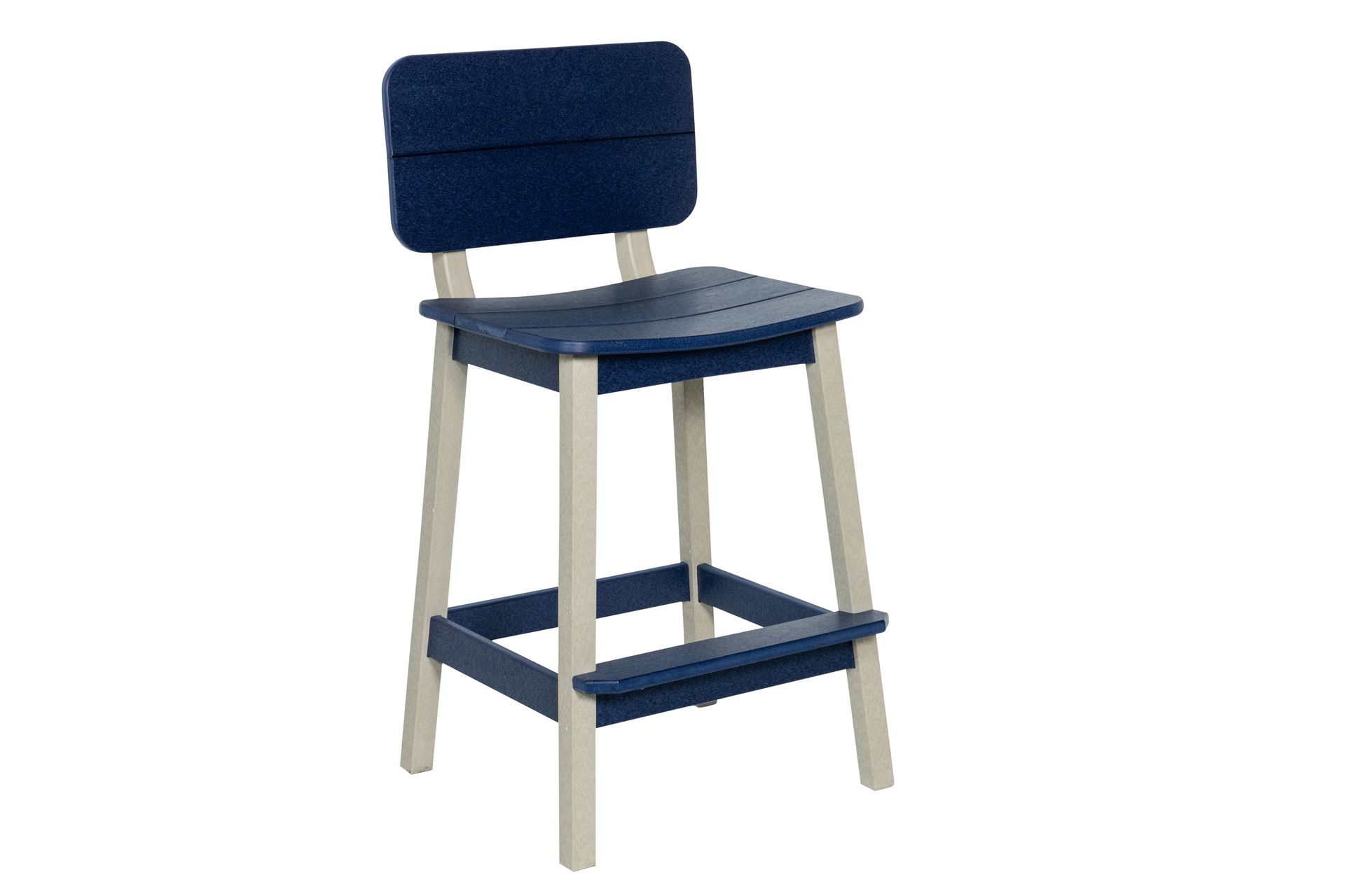 Surfaira Saddle Stool w/ Back | Beaver Dam Woodworks