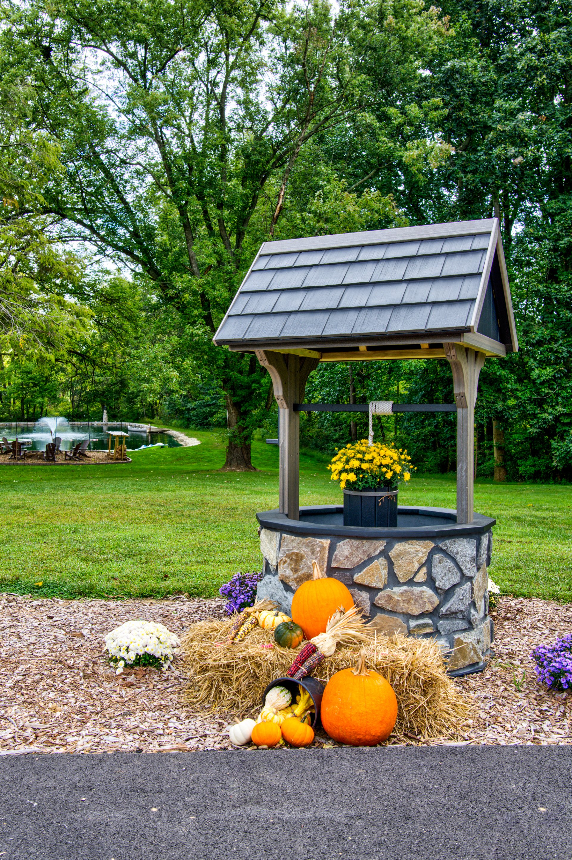 Wishing wells for sale handcrafted in lancaster pa
