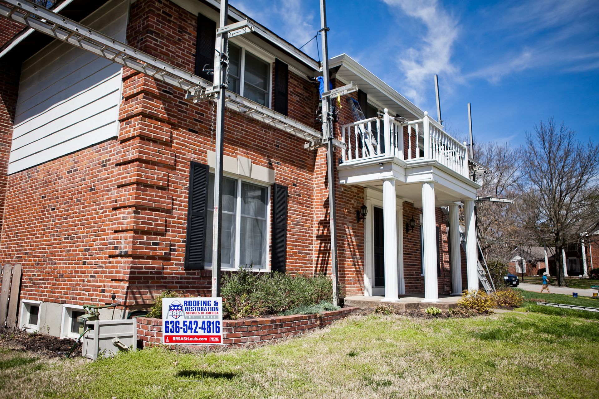 Fascia Installation on Home