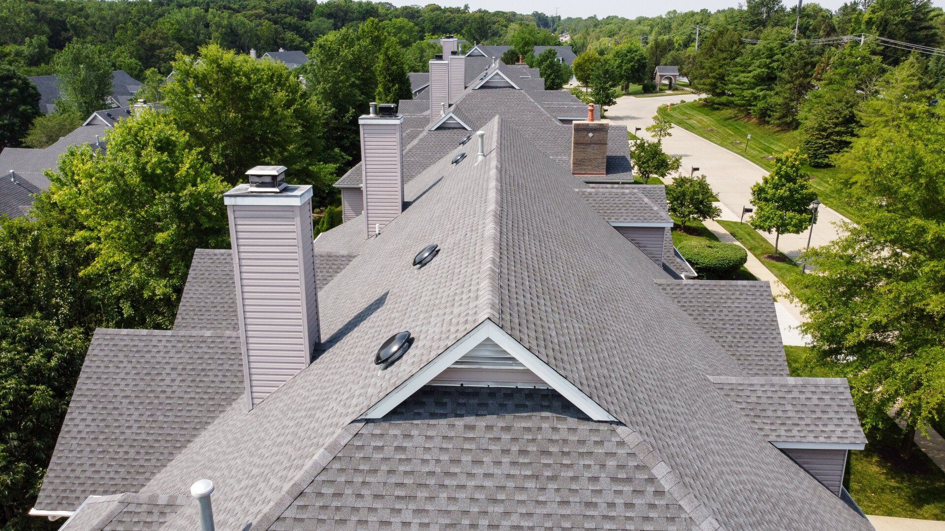 Apartment Complex Roof Installation