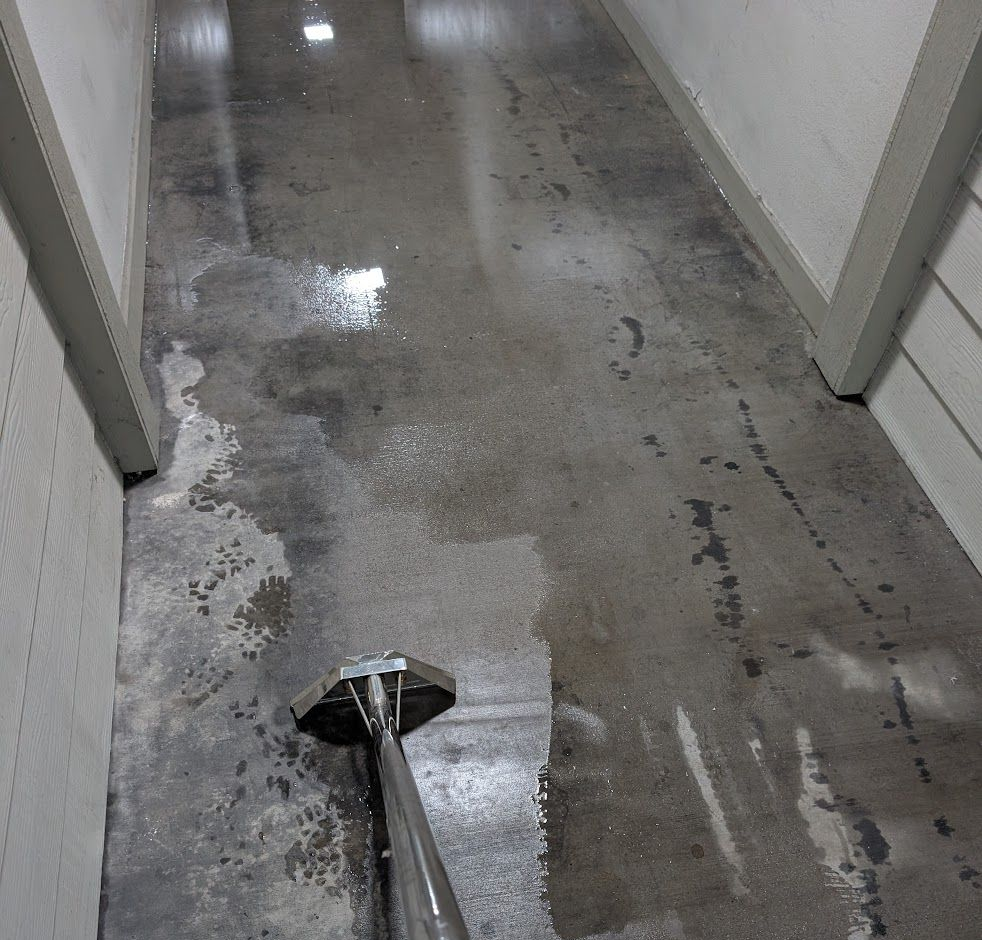 water flooding inside house