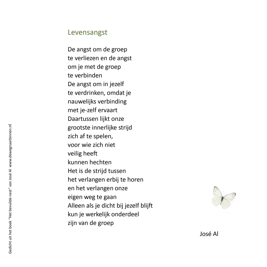 Gedicht van José Al