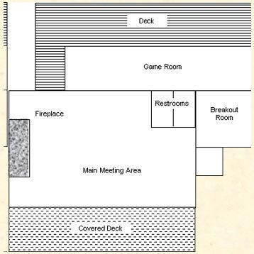 Buckhorn Lodge floor plan.
