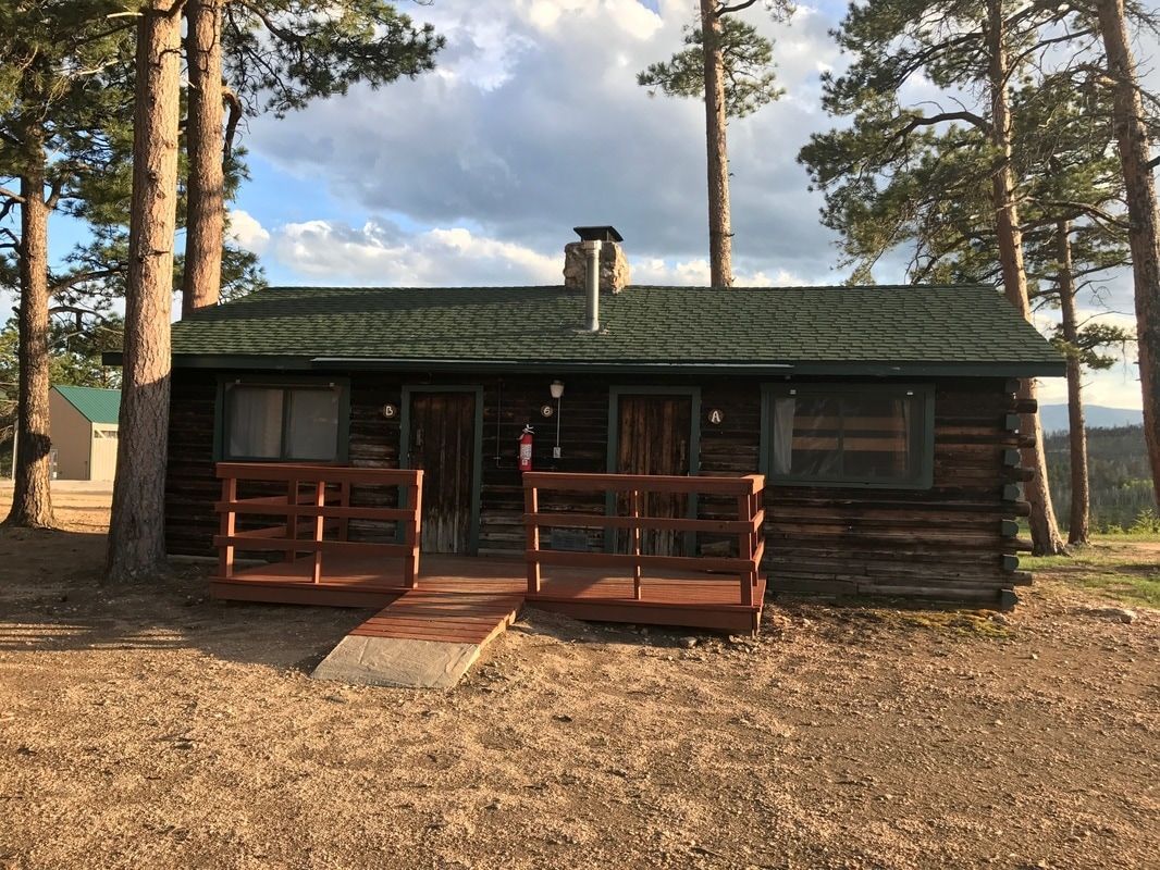 Outside view of cabin 6