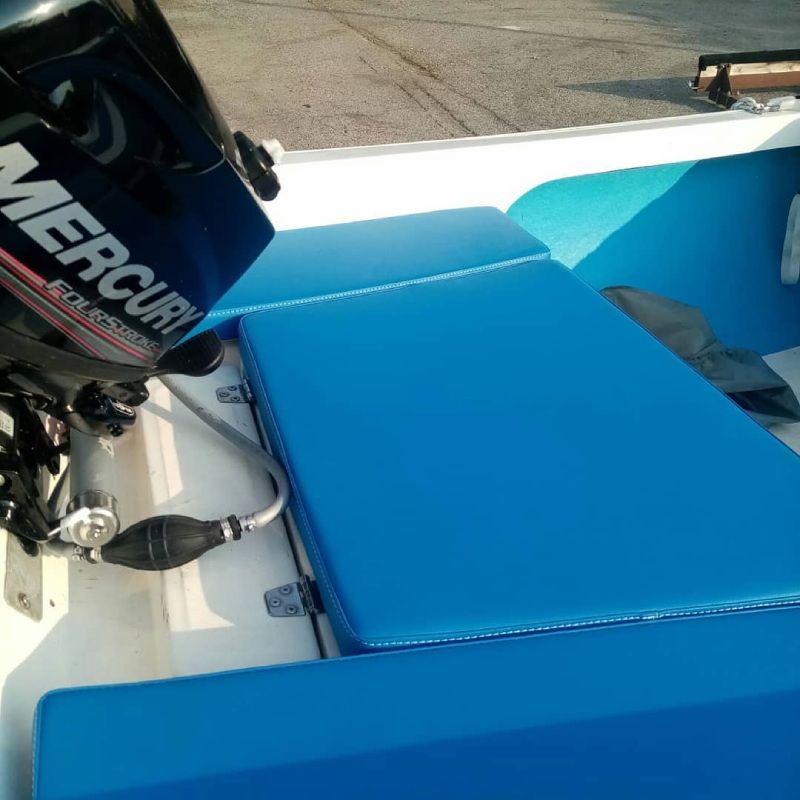Cuscini colore blu