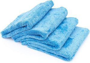Microfiber Detailing Towels (Interior or Exterior) Blue