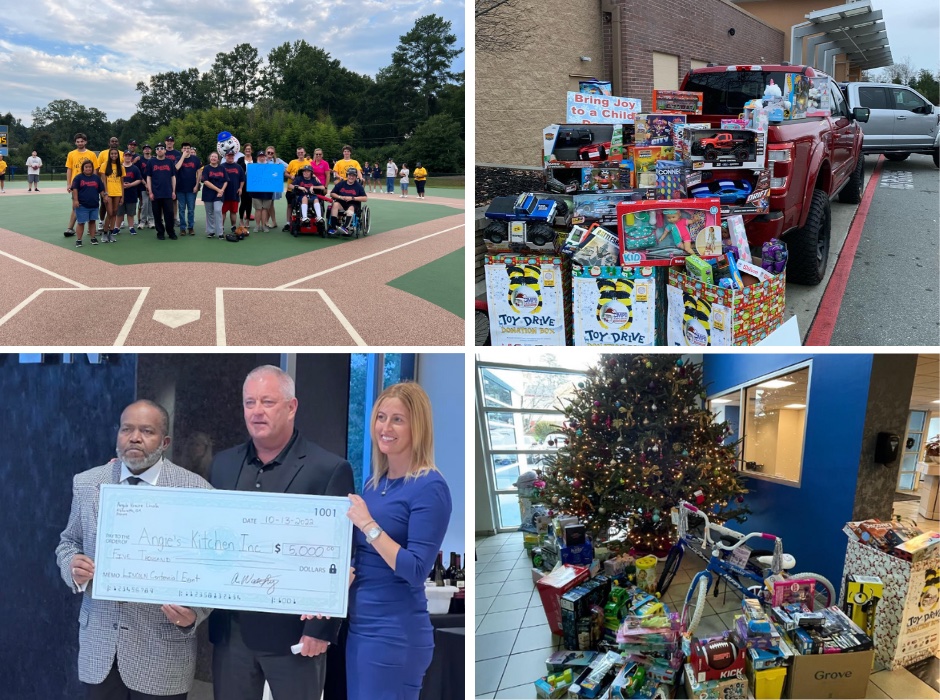 Black and white photo of cars