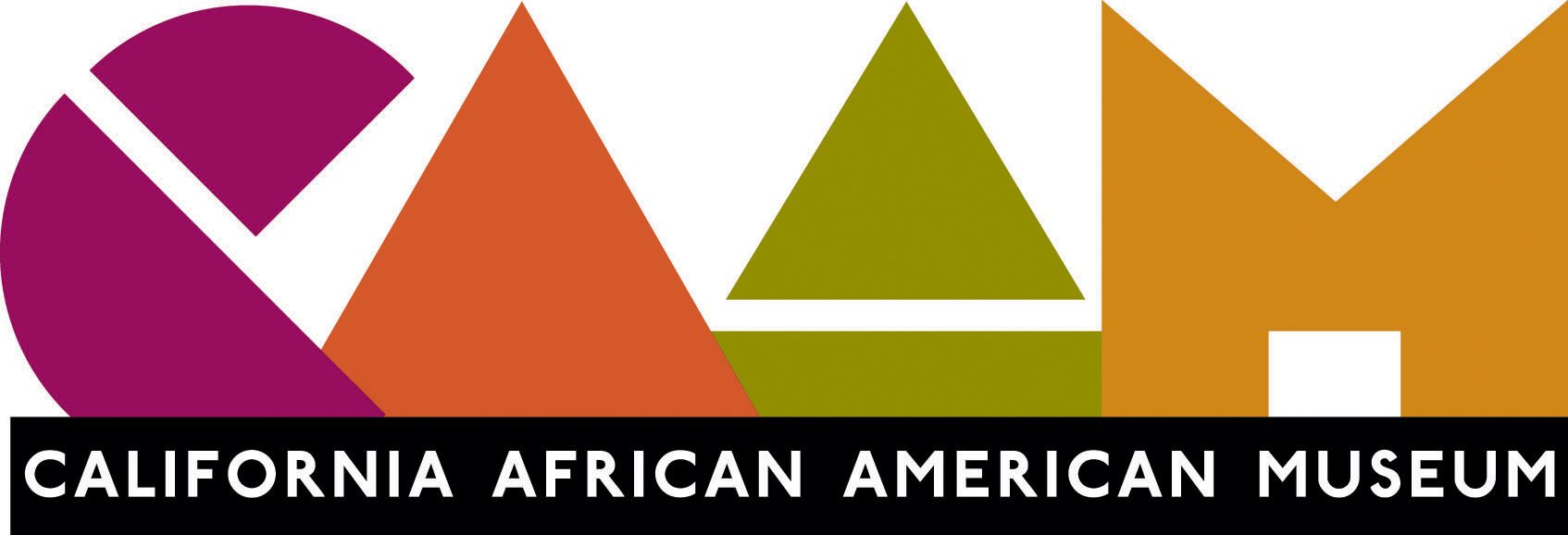Logo of the California African American Museum: 