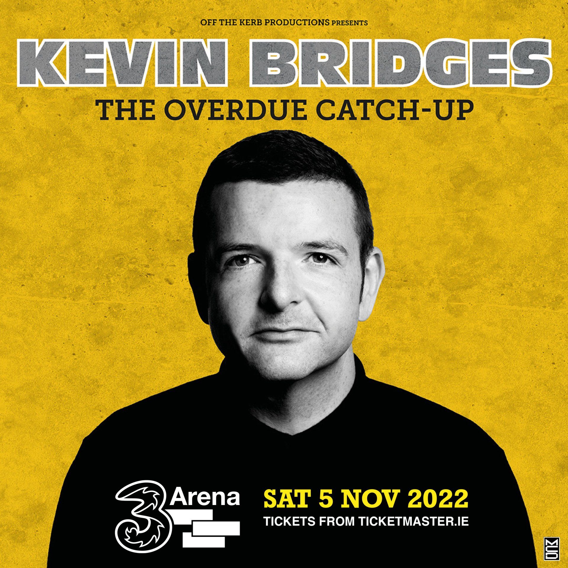 Kevin Bridges: The Overdue Catch-Up 3Arena, Dublin Date Confirmed