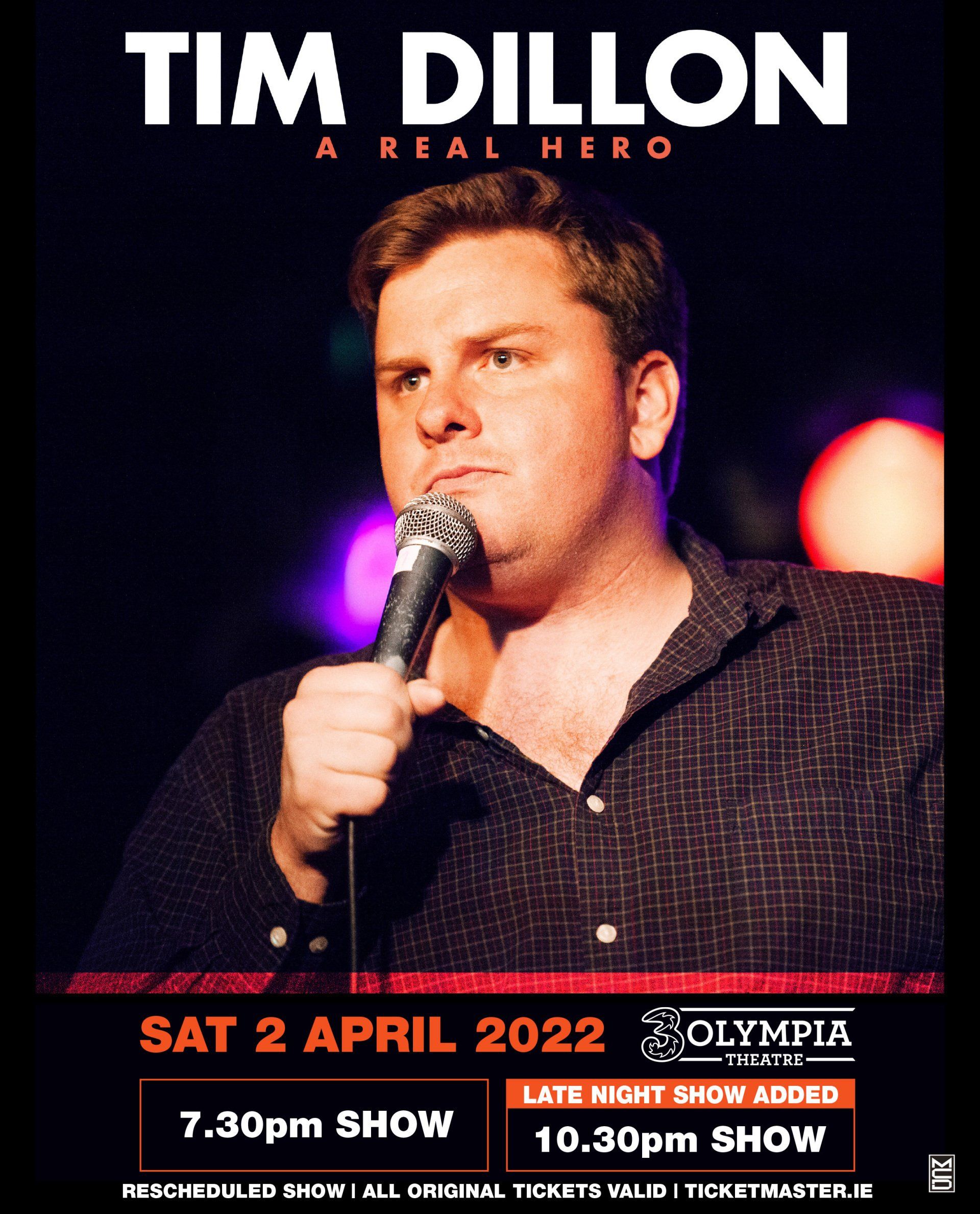 TIM DILLON: A REAL HERO  3OLYMPIA THEATRE