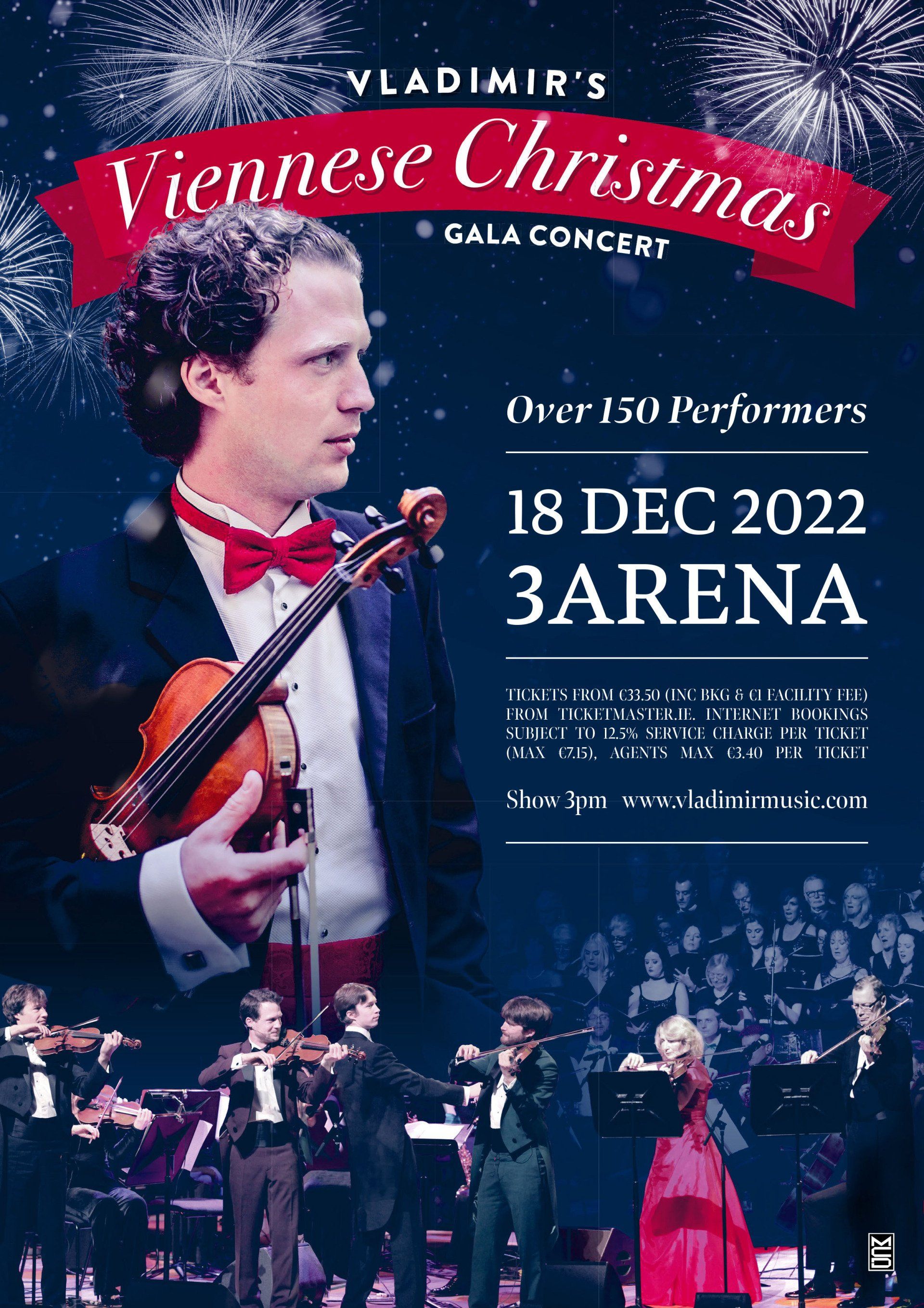 Vladimir’s Viennese Christmas At 3Arena, Dublin Vladimir’s Viennese Christmas At 3Arena, Dublin
