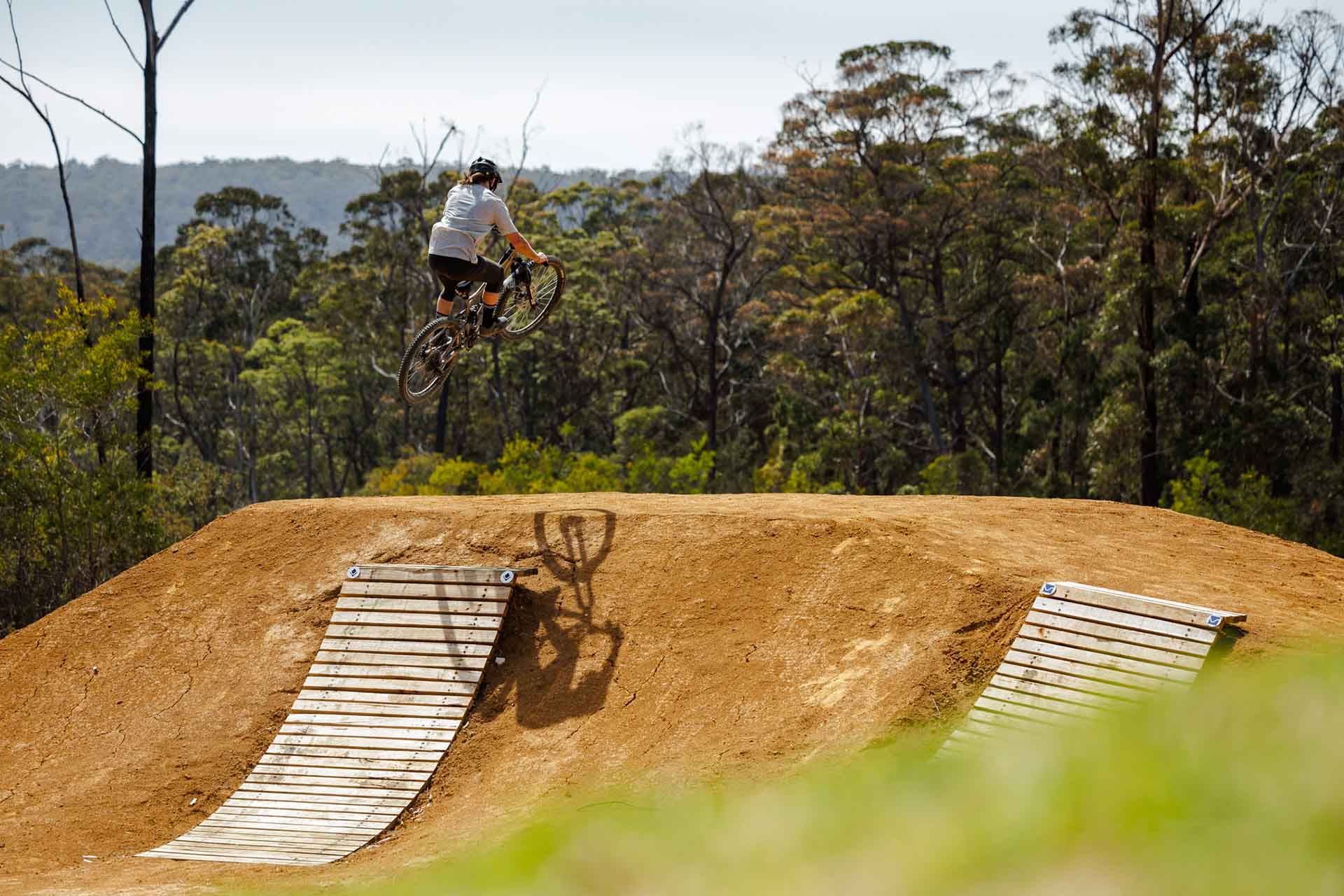 Gravity Eden Mountain Bike Park, Sapphire Coast, Jump Park
