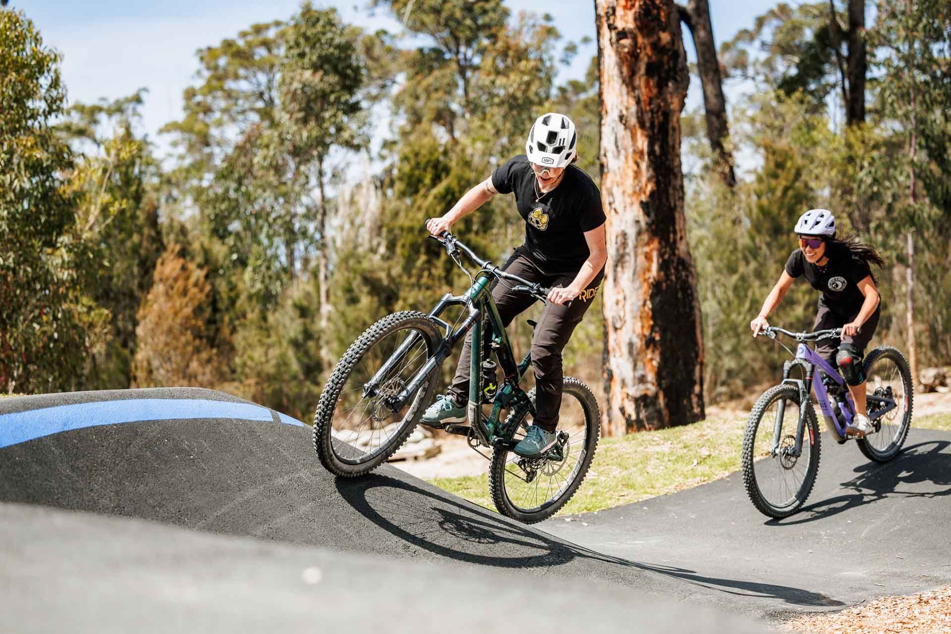 Gravity Eden Mountain Bike Park, Sapphire Coast, Pump track