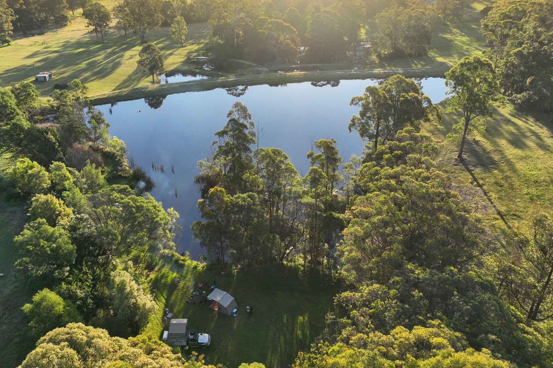 Kangarutha Farm, Tathra NSW, camping in nature