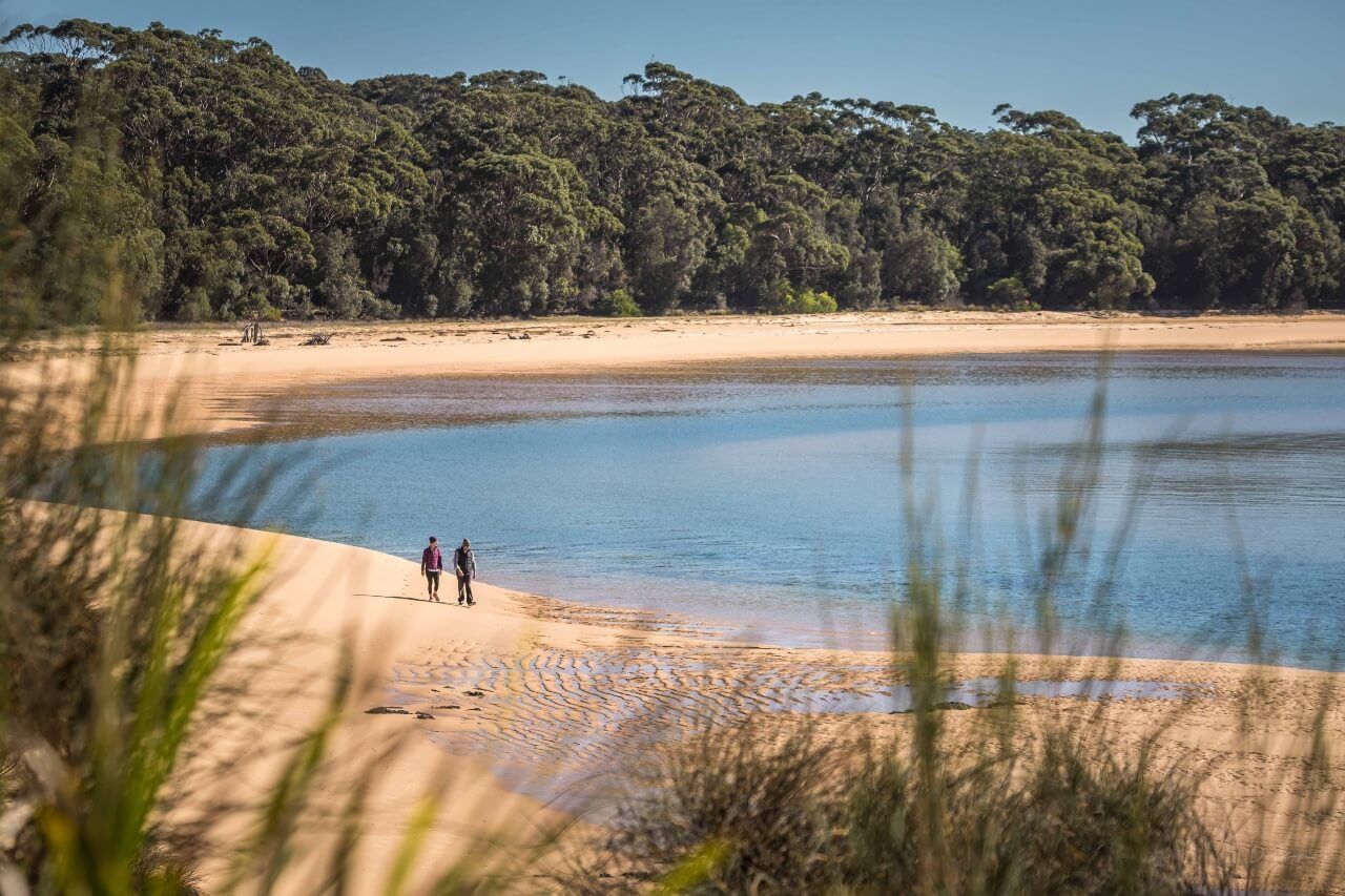 Bithy Inlet in Mimosa Rocks National Park, Tathra